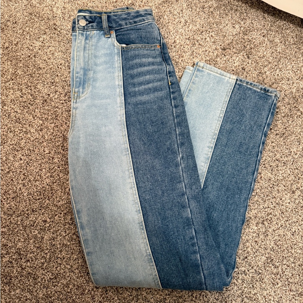 Pacsun Two-toned/colored 90's Boyfriend Baggy Jeans